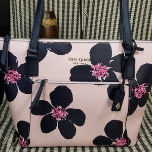 Cameron Grand Flora Kate Spade Pocket Tote